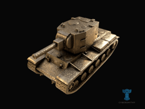 Tank - KV-2 - size Large in Polished Brass