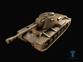 Tank - KV-3 - size Large in Polished Brass