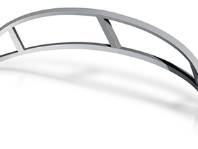 1/242 Hydra Schmidt Roadster Windscreen Frame in Tan Fine Detail Plastic