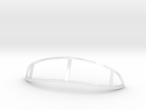 1/32 Hydra Schmidt Roadster Windscreen Frame in Clear Ultra Fine Detail Plastic