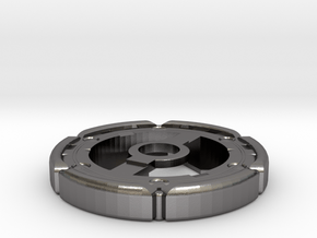 Steel Wheel - Vector in Processed Stainless Steel 316L (BJT)