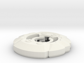 4D Wheel - Balrog metal in White Natural Versatile Plastic