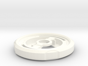 Steel Wheel - Divide in White Processed Versatile Plastic