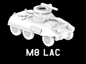 M8 LAC in White Natural Versatile Plastic: 1:220 - Z