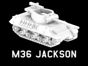 M36 Jackson in White Natural Versatile Plastic: 1:220 - Z