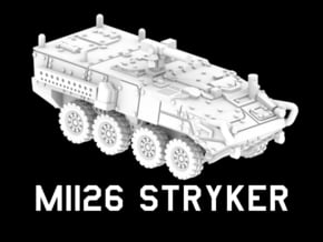 M1126 Stryker in White Natural Versatile Plastic: 1:220 - Z