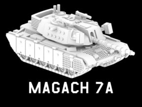 Magach 7A in White Natural Versatile Plastic: 1:220 - Z