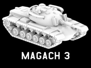 Magach 3 in White Natural Versatile Plastic: 1:220 - Z