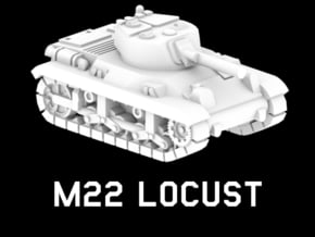 M22 Locust in White Natural Versatile Plastic: 1:220 - Z