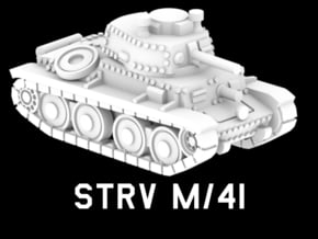 Strv m/41 in White Natural Versatile Plastic: 1:220 - Z
