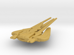 Xindi Reptilian Ship 1/4800 in Tan Fine Detail Plastic