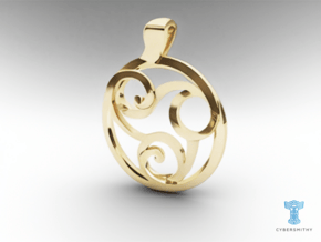 Talisman of Evasion 2 in 14K Yellow Gold