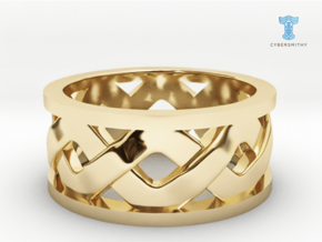 Knotwork Ring in 14K Yellow Gold: 10.5 / 62.75