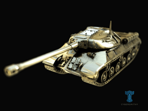 Tank - IS-3 / Object 703 - size Small in Polished Brass