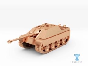 Tank - Jagdpanther - size Small in Polished Bronze