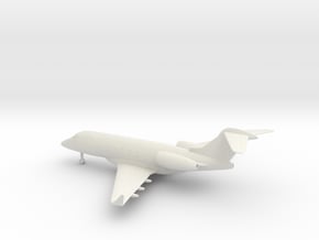 Bombardier Challenger 300 in White Natural Versatile Plastic: 1:144