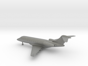 Bombardier Challenger 300 in Gray PA12: 1:144