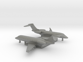 Bombardier Challenger 300 in Gray PA12: 1:350
