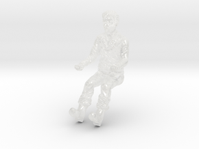 Fantastic Voyage - Bill - Seated in Clear Ultra Fine Detail Plastic