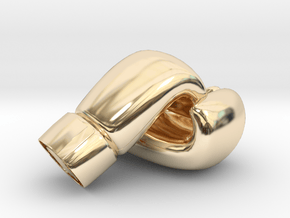 Boxing Gloves in 14K Yellow Gold: Small