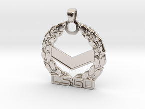 CS:GO - Silver 1 Pendant in Platinum