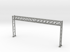 N Scale Highway Sign Gantry 96mm in Gray PA12