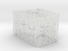 Chest in Clear Ultra Fine Detail Plastic