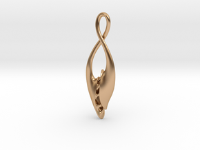 8 Pendant in Polished Bronze