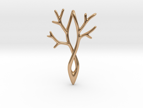 The Infinity Tree in Polished Bronze