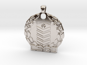 CS:GO - Silver Elite Master Pendant in Platinum