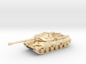 Tank - IS-3 / Object 703 - size Large in 14k Gold Plated Brass