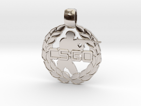 CS:GO - Soldier Pendant in Platinum