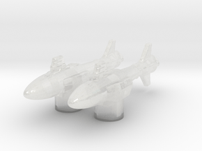 DY-500 Class (Copernicus Type) 1/7000 AW x2 in Clear Ultra Fine Detail Plastic