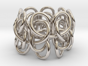 Pastafarian Knot in Platinum