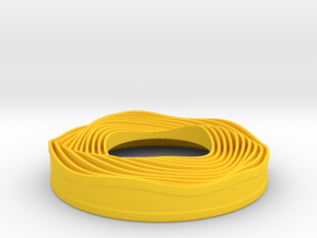 Down Light Cover 80mm down light in Yellow Smooth Versatile Plastic