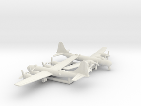 Boeing B-29 Superfortress in White Natural Versatile Plastic: 1:600