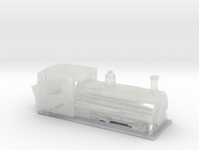 N Gauge Peckett C Class 0-6-0 in Clear Ultra Fine Detail Plastic