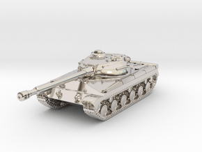 Tank - T-64 - Object 430 - scale 1:220 - Small in Platinum