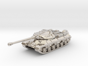 Tank - IS-3 - keychain in Platinum