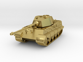 Tank - Tiger 2 - size Large in Natural Brass