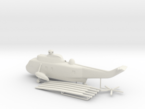 Westland WS-61 Sea King in White Natural Versatile Plastic: 1:64 - S