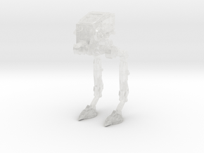(MMch) Blizzard AT-ST in Clear Ultra Fine Detail Plastic