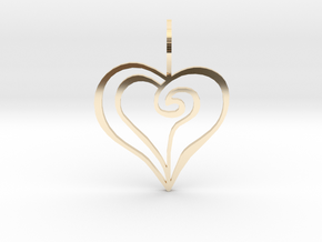 Wisdom of the Heart in 9K Yellow Gold 