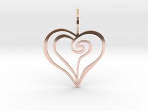 Wisdom of the Heart in 9K Rose Gold 