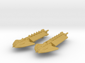 Cardassian Fleet Tender 1/7000 Attack Wing x2 in Tan Fine Detail Plastic