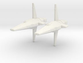 Talarian Observer 1/4800 Attack Wing x2 in White Natural Versatile Plastic