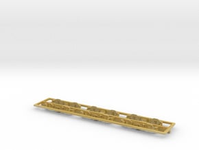 Scala N - FS E636 - E646 001-005 Fiancate carrelli in Tan Fine Detail Plastic