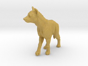 Spotted Hyena 1:16 Walking Cub in Tan Fine Detail Plastic