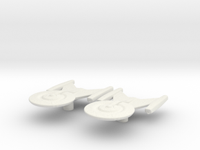 Crossfield Class (Teaser) 1/10000 Attack Wing x2 in White Natural Versatile Plastic
