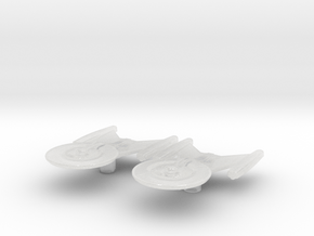 Crossfield Class (Teaser) 1/10000 Attack Wing x2 in Clear Ultra Fine Detail Plastic